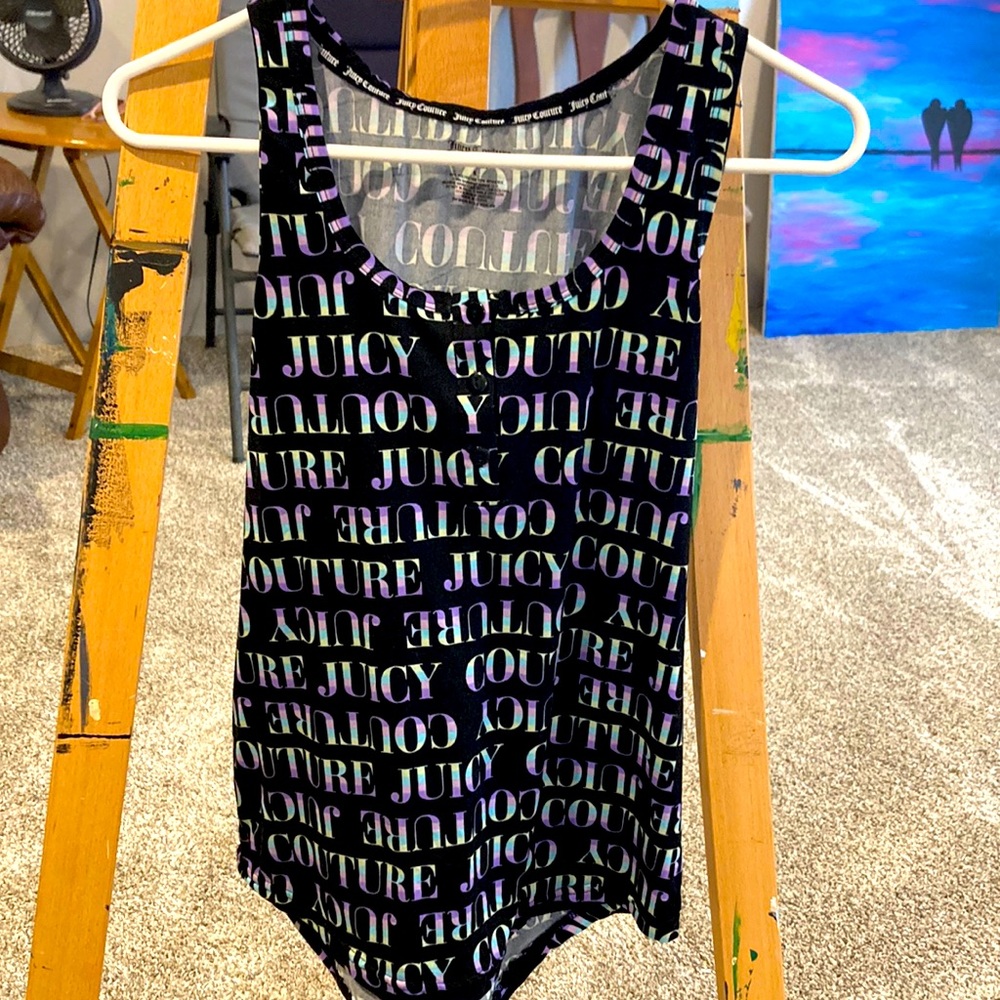 Juicy Couture button up tank top